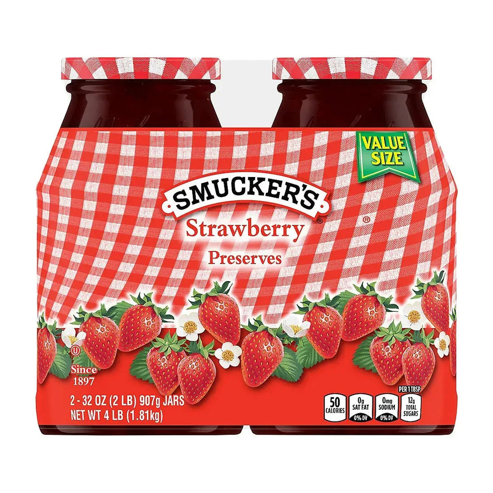 Smucker's Strawberry Preserves, 2 pk./32 oz. - USA MEGA SHOP