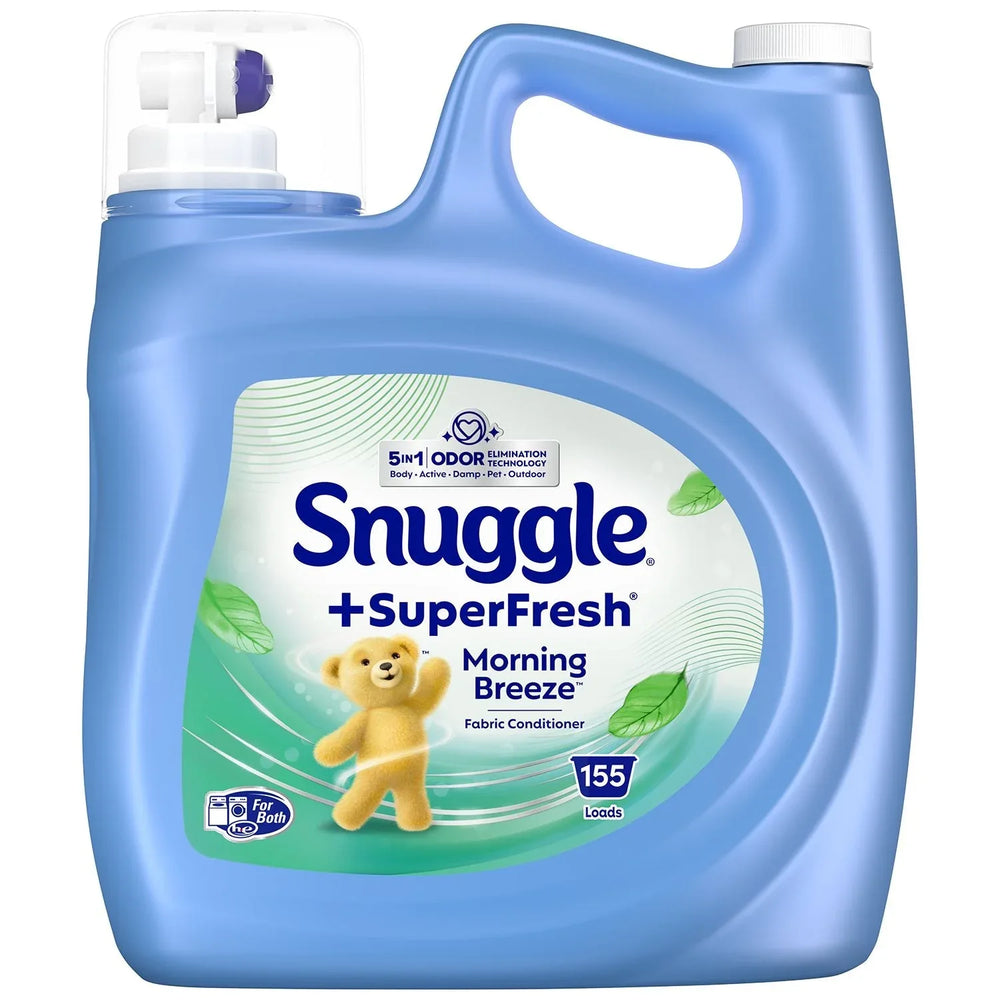 Snuggle SuperFresh Morning Breeze 138.4oz Liquid Fabric Conditioner - USA MEGA SHOP