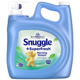 Snuggle SuperFresh Morning Breeze 138.4oz Liquid Fabric Conditioner - USA MEGA SHOP