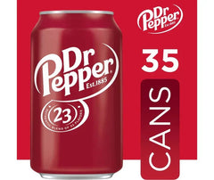 Dr. Pepper Soda Cans, 12 fl oz (35-pk)