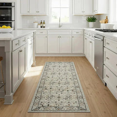 Solaris Runner Rug, Ayana Ivory, 2’2” x 6’