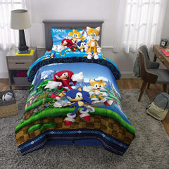 Sonic Kids Bedding Plush Cuddle and Decorative Pillow Buddy