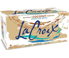 LaCroix Sparkling Water, Coconut, 12 oz, 8 ct