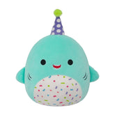 SquishmallowsOriginal10inchSharontheTealSharkWithPartyHatConfettiBelly-Child_sUltraSoftPlushToy - USA Mega Shop