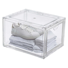 Stackable Shoebox & Organizer, 4-pack - USA MEGA SHOP