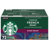 Starbucks Dark French Roast K-Cup, 72-count - USA MEGA SHOP