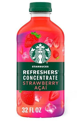 Starbucks Refreshers Concentrate Strawberry Acai, Refreshing Drink, 32 fl oz