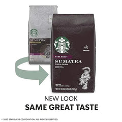 Starbucks Sumatra Whole Bean Coffee