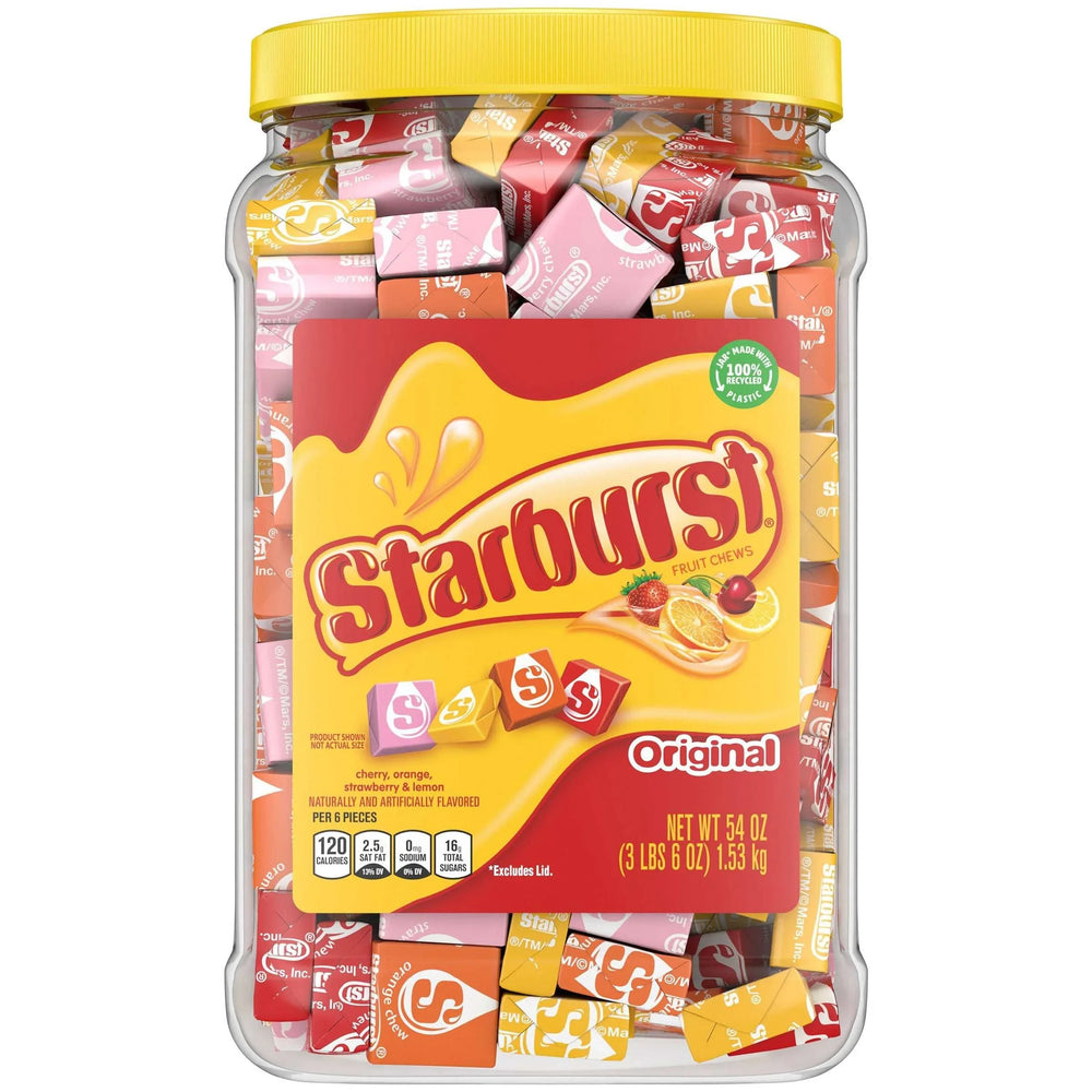 Starburst Chewy Candy, Original, 54 oz - USA MEGA SHOP