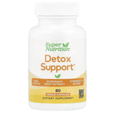 Super Nutrition, Detox Support with Milk Thistle Extract, Picrorhiza Root Extract, Turmeric Extract, Dandelion Powder and Digestive Blend, 60 Veggie Capsules - USA MEGA SHOP