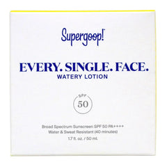 Supergoop Every Single Face Watery Lotion, SPF 50, 1.7 oz.