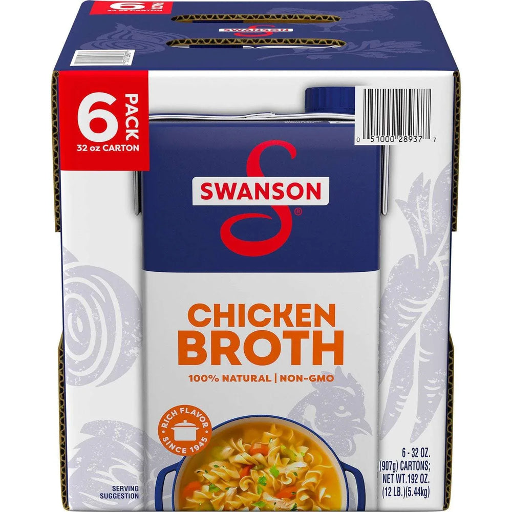 Swanson Chicken Broth 32 oz., 6 pk. - USA MEGA SHOP