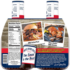 Sweet Baby Ray's Barbecue Sauce, 40 oz., 2 pk.