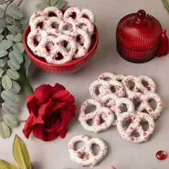 Sweet Penny, Valentine's Day White and Dark Chocolate Pretzel Assortment, 27 oz, 30-count