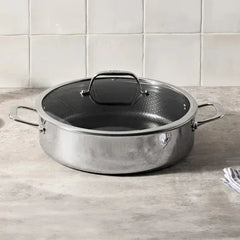 T-fal Hybrid Mesh Stainless Steel 6-quart Universal Pan - USA MEGA SHOP