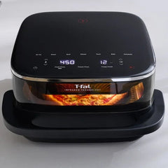 T-fal Surface XXL 6.3 Qt Infrared Air Fryer, 1800W, No Preheat, Black