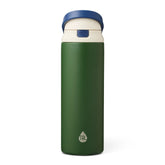 TAL 24oz Stainless Steel 2-in-1 Straw and Chug Water Bottle with Push Lid, Army - USA MEGA SHOP