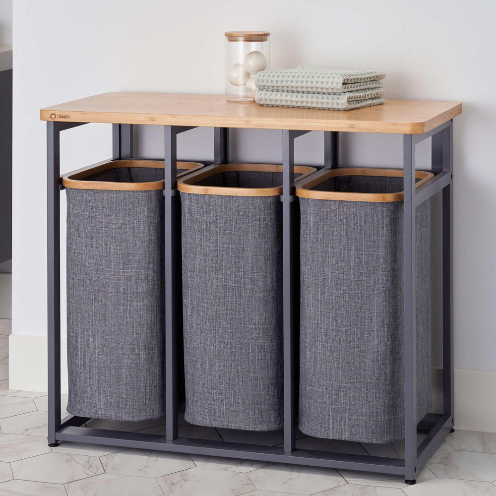 TRINITY Bamboo Laundry Station - USA MEGA SHOP