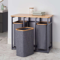 TRINITY Bamboo Laundry Station - USA MEGA SHOP