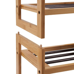 TRINITY Bamboo Shoe Rack, 2-pack - USA MEGA SHOP