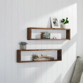 TRINITY Stackable Floating Box Shelf, 2-pack - USA MEGA SHOP