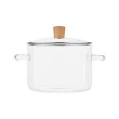 Thyme & Table 4.23 QT Borosilicate Glass Pot