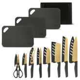 Thyme & Table 20-Piece Knife Set - Black - USA MEGA SHOP