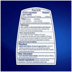 TUMS Ultra Strength Chewable Antacid Tablets, Assorted Berries, 265 ct.