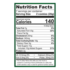 Tate's Bake Shop Lemon Cookies – Thin & Crispy Gourmet Cookies (7 oz)