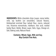 Tate's Bake Shop Orange & Cream Cookies with White Chocolate Chips, Limited Edition, 4 x 6.5 oz Bags