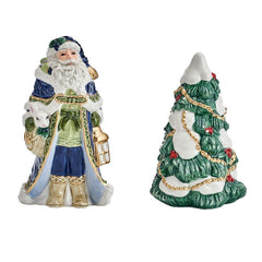 Telluride Blue Santa Salt and Pepper Set - USA MEGA SHOP