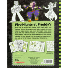The Official Five Nights at Freddy's Glow-in-the-Dark Coloring Book, Paperback - USA MEGA SHOP