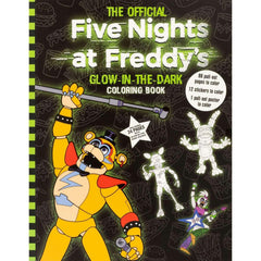 The Official Five Nights at Freddy's Glow-in-the-Dark Coloring Book, Paperback - USA MEGA SHOP
