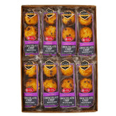 The Worthy Crumb, Mini Muffins, Chocolate Chip, 2.6 oz, 16 Count - USA MEGA SHOP