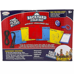 Thin Air Brands Backyard Field Day Obstacle Course Game With 27 Double-sided Foam Challenge Tiles - USA MEGA SHOP