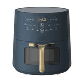 Thyme & Table 6QT Air Fryer, with ThymeCrispâ„¢ and Ceramic-Coated Nonstick Basket, Atlantic Blue - USA MEGA SHOP