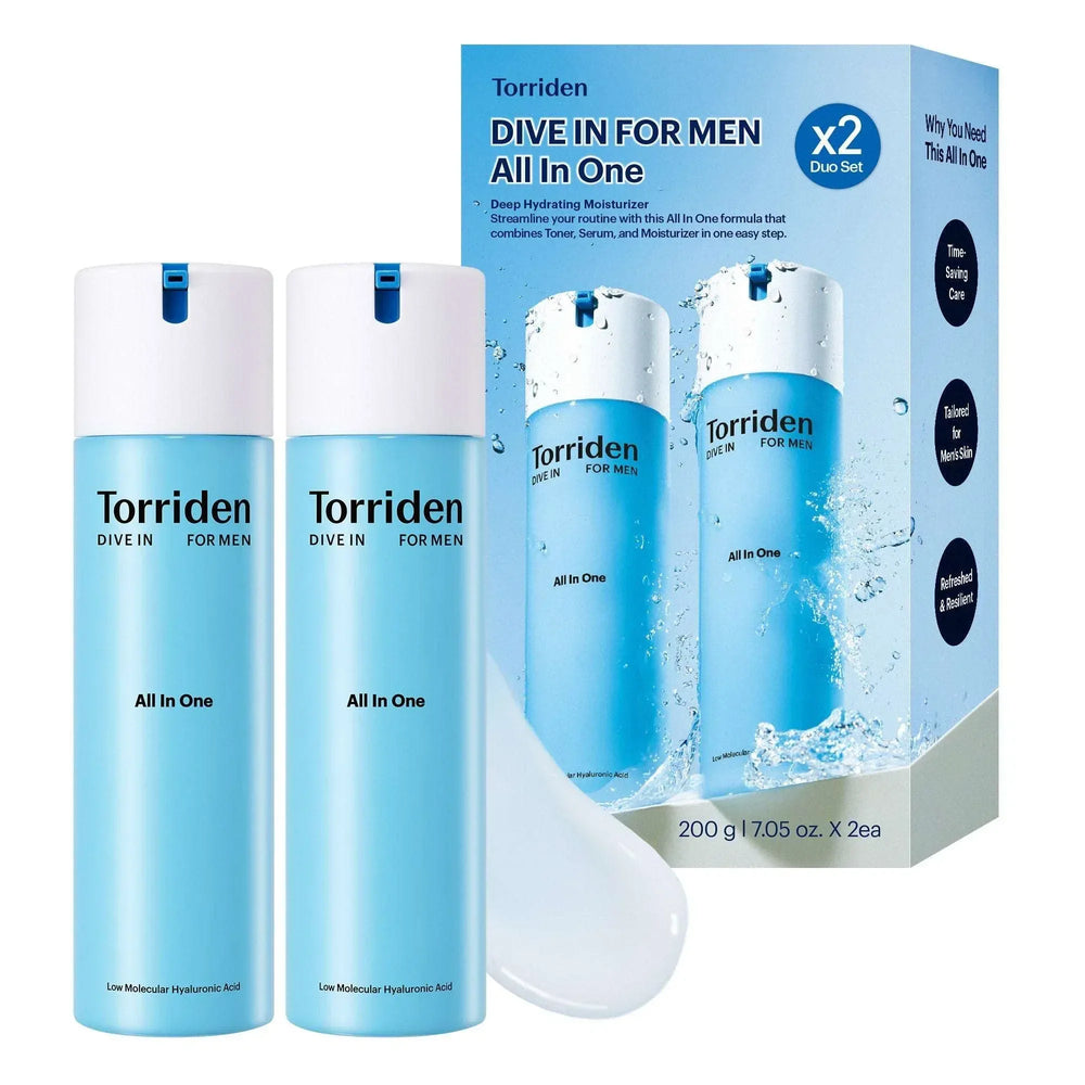 Torriden Dive In for Men All In One Moisturizer, 7.05 oz, 2-pack - USA MEGA SHOP