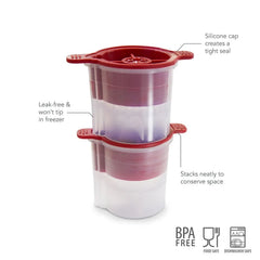 Tovolo Ice Mold Set, 4 Pack