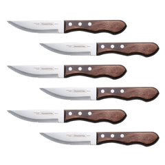 Tramontina Jumbo 6-piece Steak Knife Set - USA MEGA SHOP