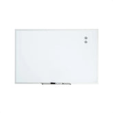 U Brands 35 x 23 in. Magnetic Dry Erase Whiteboard, Silver Metal Frame, Includes 2 Magnets, Marker, Tray - USA MEGA SHOP