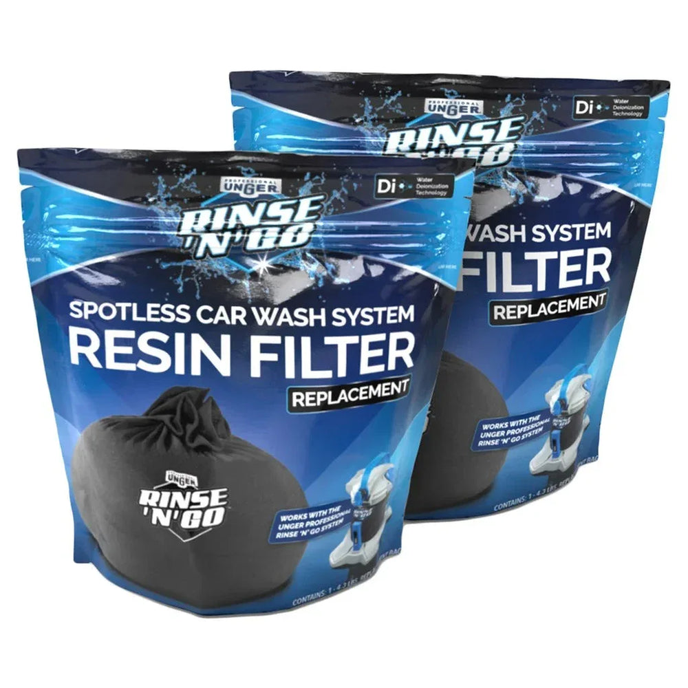 Unger Professional Rinse'n'Go Plus Spotless Car Wash Resin Filter Replacement 2-pack - USA MEGA SHOP