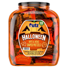 Utz Halloween Pretzel Barrel, 66 ct. - USA MEGA SHOP