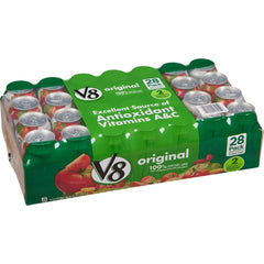V8, Original Vegetable Juice, 11.5 fl oz, 28-Count - USA MEGA SHOP