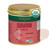 VAHDAM_OrganicCinnamonPowder_2.47oz_Gluten-Free_RawGroundCinnamon_DirectfromSource - USA Mega Shop