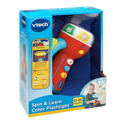 VTech Spin & Learn Color Flashlight Baby and Toddler Toys