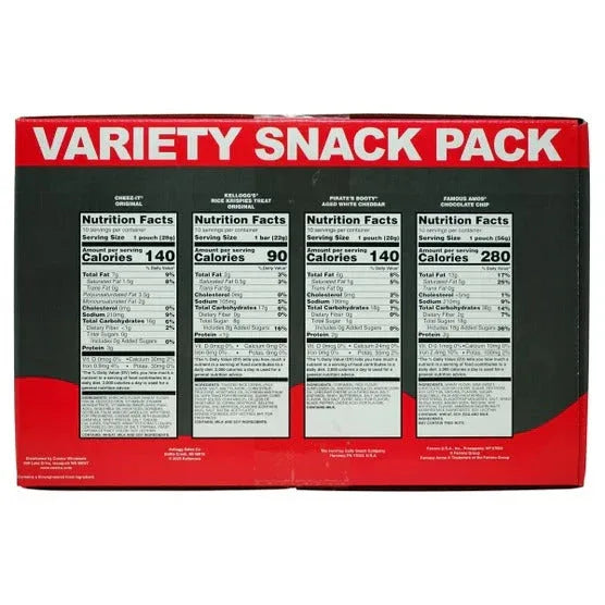 Variety Snack Pack, 40-count - USA MEGA SHOP