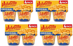 Velveeta Shells and Cheese Mac and Cheese, 8 Cups, for Easy Snacks or Dinner Sides, Original Flavor, 2.39 oz