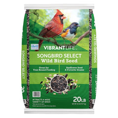 Vibrant Life Songbird Select Wild Bird Seed, 20 lb Bag - USA MEGA SHOP