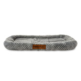 VibrantLifeCozyLuxeCrateMatPetBed_Gray_24Inches - USA Mega Shop
