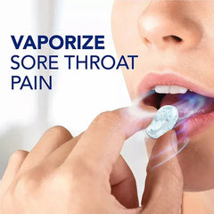 Vicks VapoCool Severe Menthol Sore Throat Lozenges, Max Strength, 200 Count